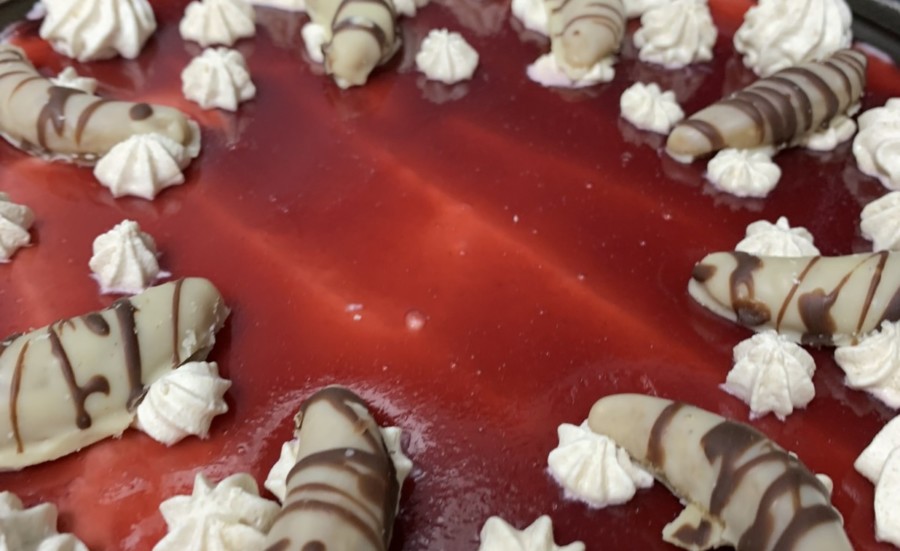 Saftiger Bananen - Kirsch - Kuchen - Meine freie Naschzeit