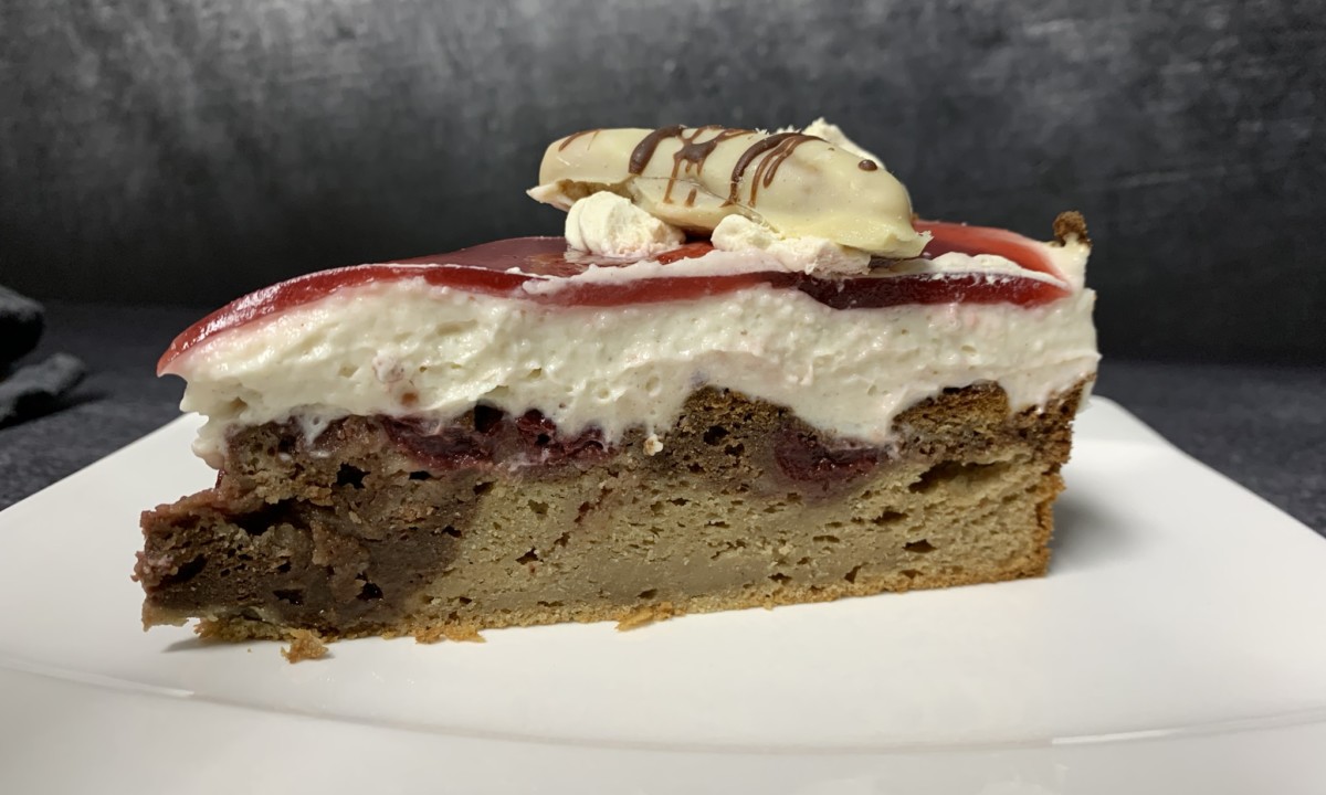 Saftiger Bananen - Kirsch - Kuchen - Meine freie Naschzeit
